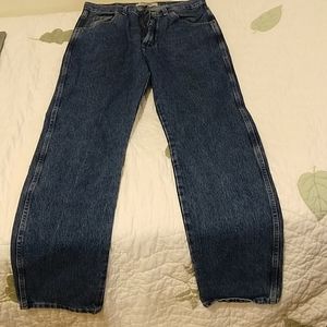 Wrangler Authentic Men's Blue Jeans